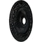 Ekena Millwork Bellona Ceiling Medallion (Fits Canopies up to 3 5/8"), 23 5/8"OD x 3 5/8"ID x 1 1/8"P, Black Pearl CM23BEBPS - alternate 4